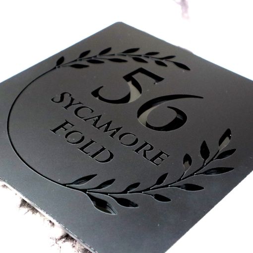 Bellissima Decorative S1 A5 House Sign
