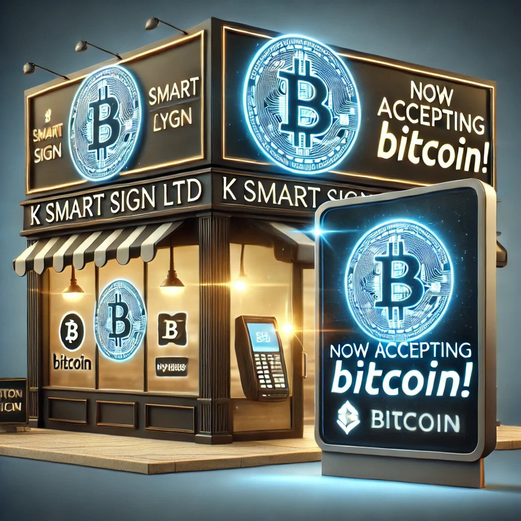 We are now accepting bitcoin as a payment method!